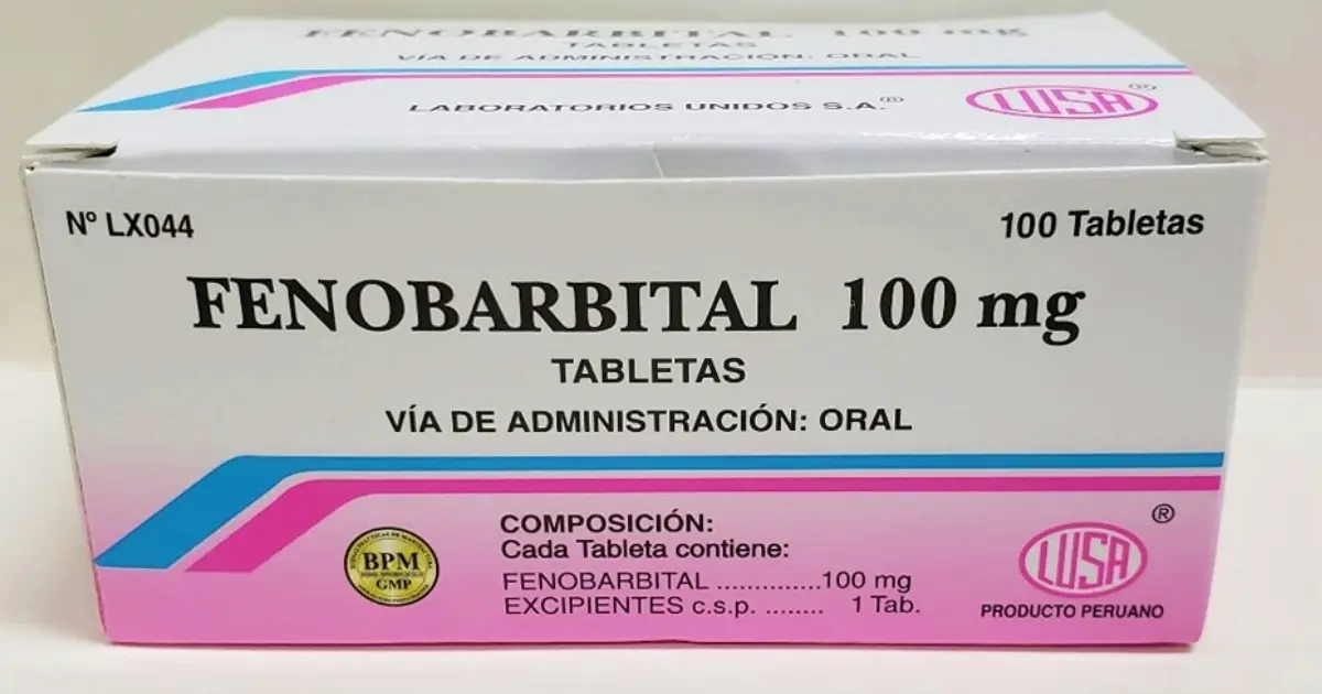Fenobarbital 100 mg en Perú - Neurofarmacos