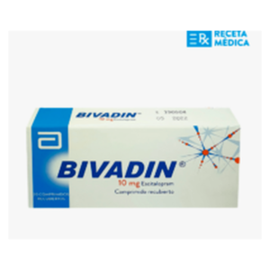 Bivadin 10mg Comprimidos Recubiertos - Escitalopram en Perú