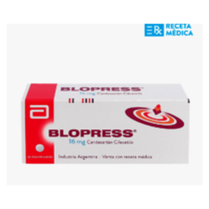 Blopress 16mg x 30 Tabletas - Candesartán en Perú