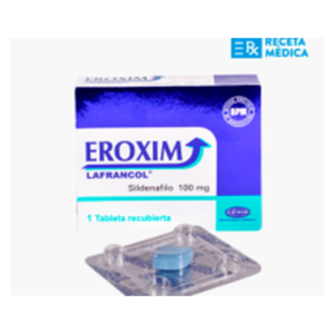 Eroxim 100mg x 1 Tableta - Sildenafil en Perú