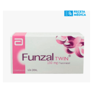 Funzal Twin 150mg Cápsulas - Fluconazol en Perú