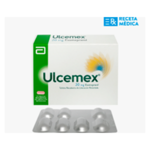 Ulcemex 20mg x 14 Cápsulas - Esomeprazol en Perú