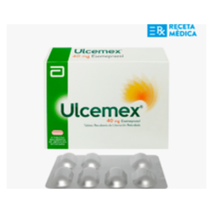 Ulcemex 40mg x 14 Cápsulas - Esomeprazol en Perú