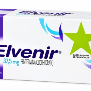 Elvenir (Fentermina) 37.5 mg en Perú