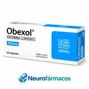 Obexol 37,5 mg (Fentermina) x 30 Cápsulas – Saval